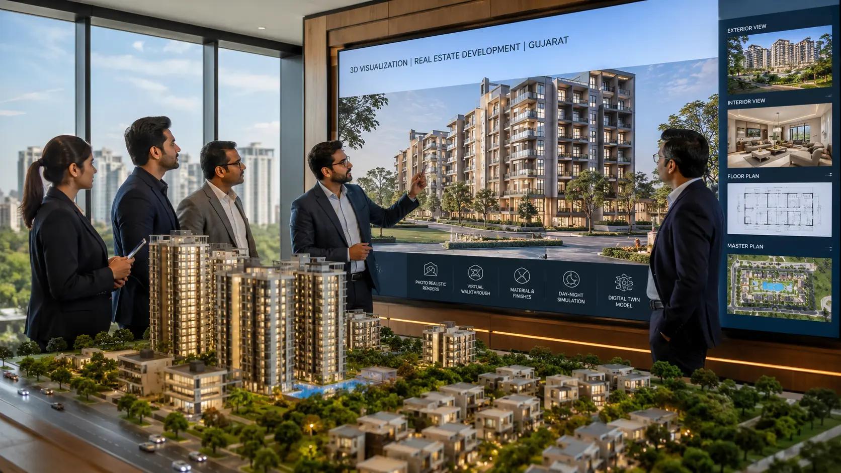 How 3D Visualization Is Helping Real Estate Developers in Gujarat