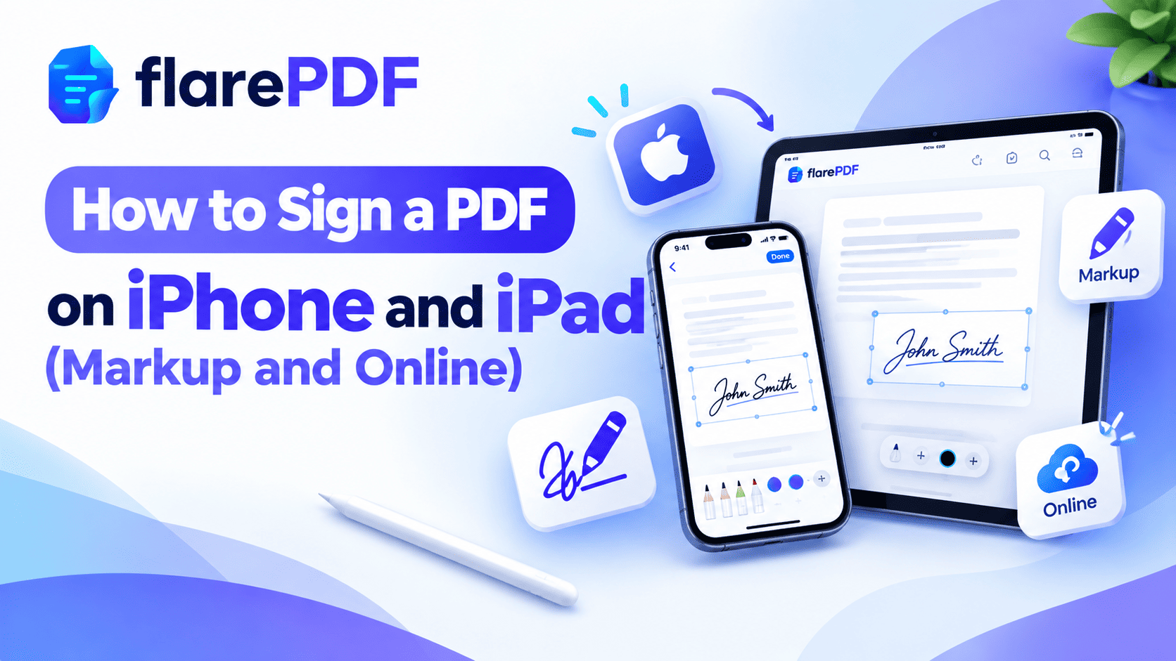 How to Sign a PDF on iPhone and iPad (Free, No App)