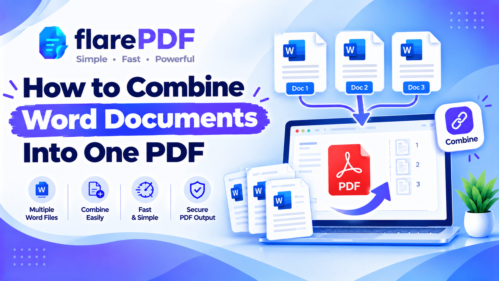 How to Combine Word Documents Into One PDF (Free)
