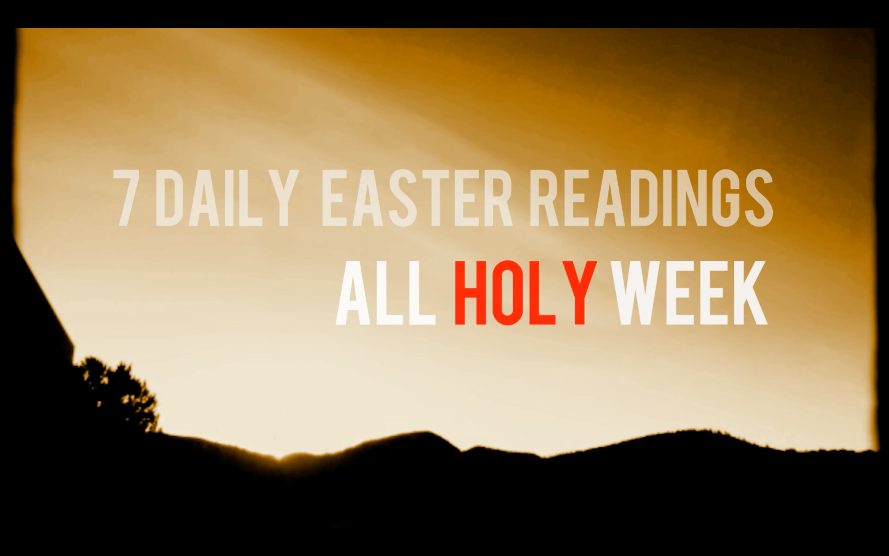 The Easter Story graphic