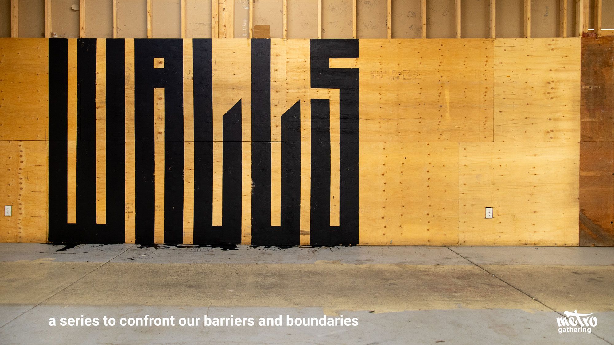 Breaking Down Walls graphic