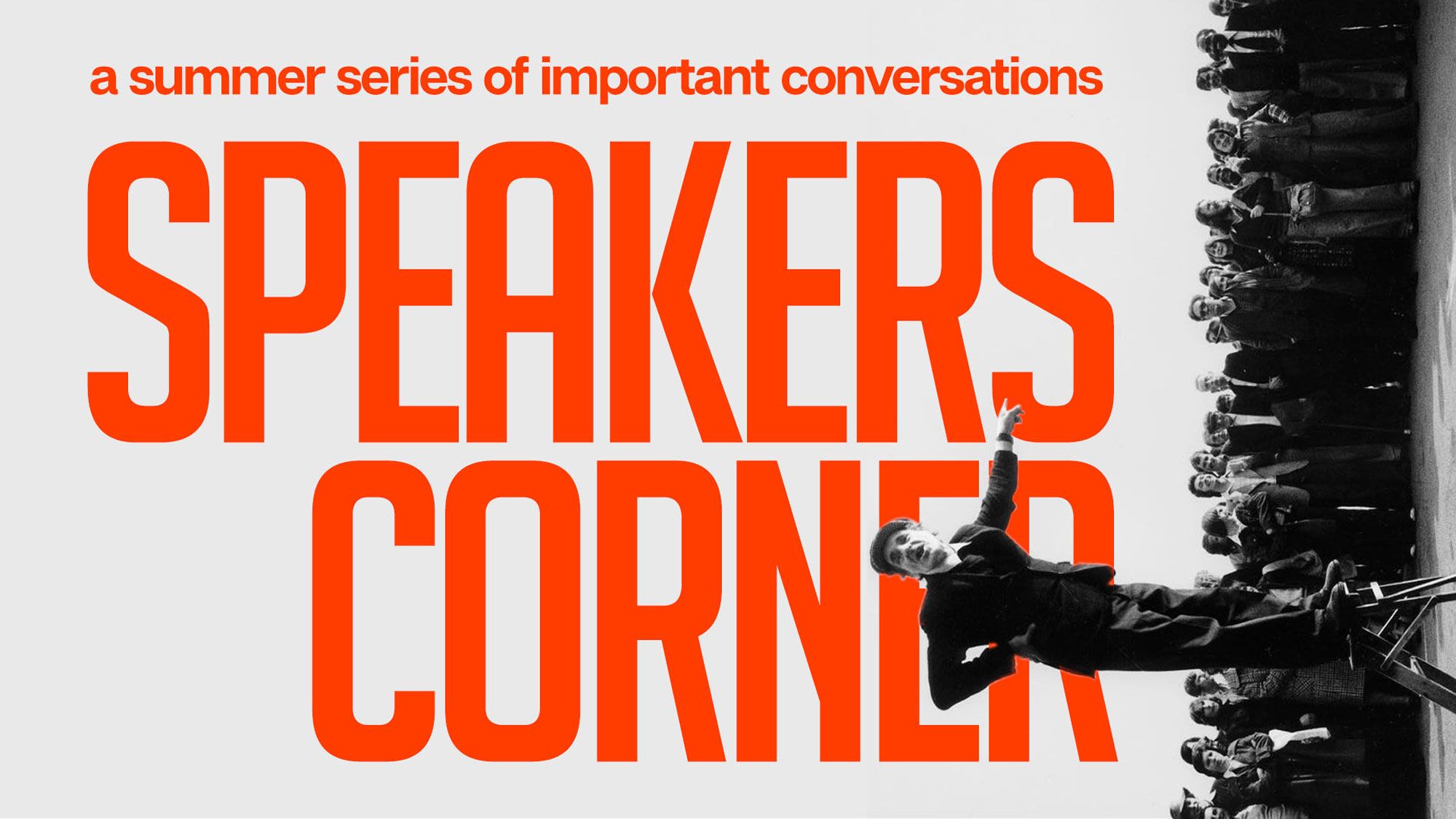 Speakers Corner graphic