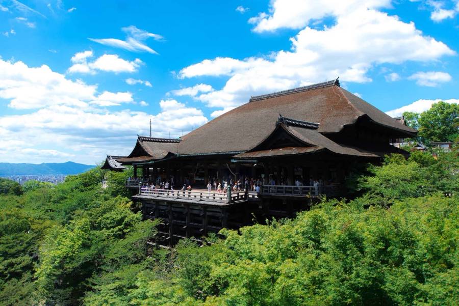 Kiyomizu-dera Temple is Kyoto's most iconic attraction.