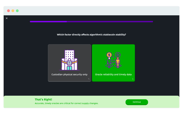 Kurzfrage-Interaktion in der Bitsonauts Academy