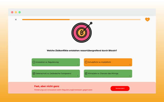 Deutsches Quiz in der Academy
