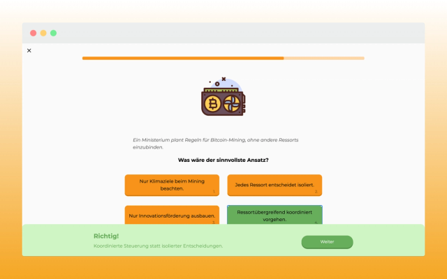 Quiz zum Bitcoin-Mining