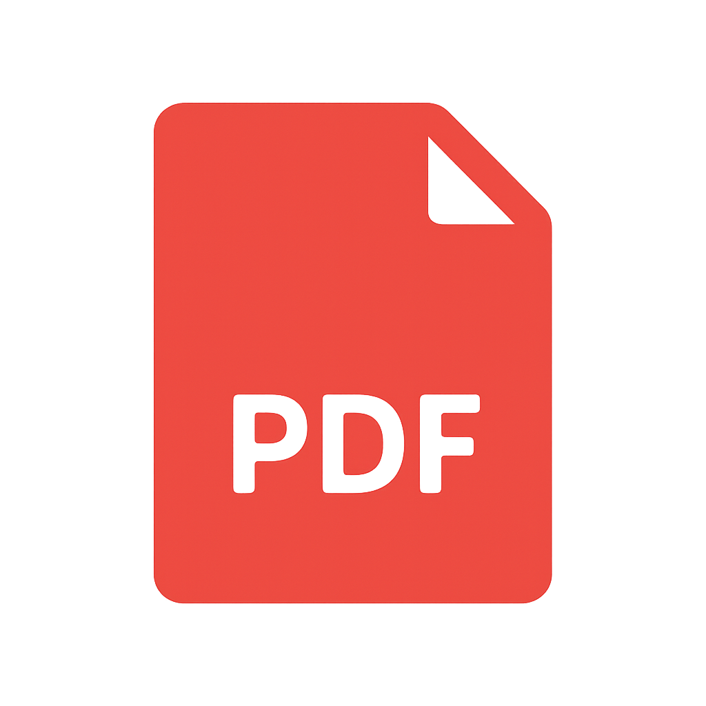 Red PDF document icon.