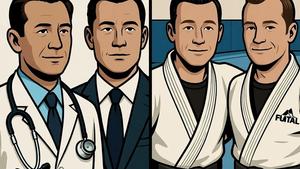 You can meet almost anyone on the mats