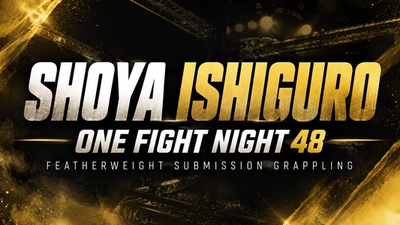 石黒翔也がフェザー級サブミッショングラップリングでONE Fight Night 48に出場