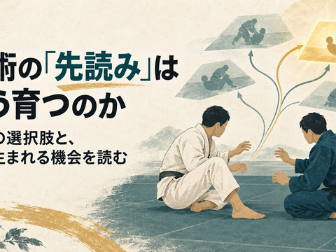 柔術の「先読み」はどう育つのか - 相手の選択肢と、次に生まれる機会を読む