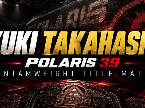 高橋“Submission”雄己、Polaris 39でシェイ・モンタギューとバンタム級王座決定戦
