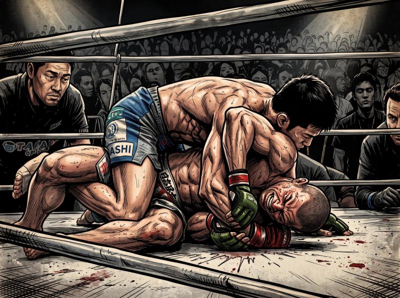 RIZIN 斎藤裕 vs YA−MANから学ぶ!一本を焦って場所を捨てるな。グラップラーが明日から使えるポジション重視の思考法