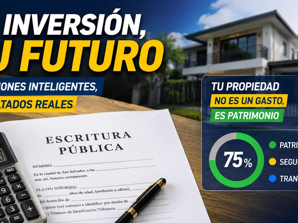 Impuestos y Gastos al Comprar Casa en El Salvador (2026)