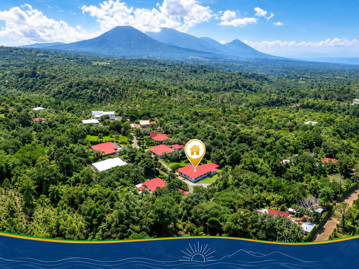 Casa de Lujo con Vista a Volcanes en Juayúa