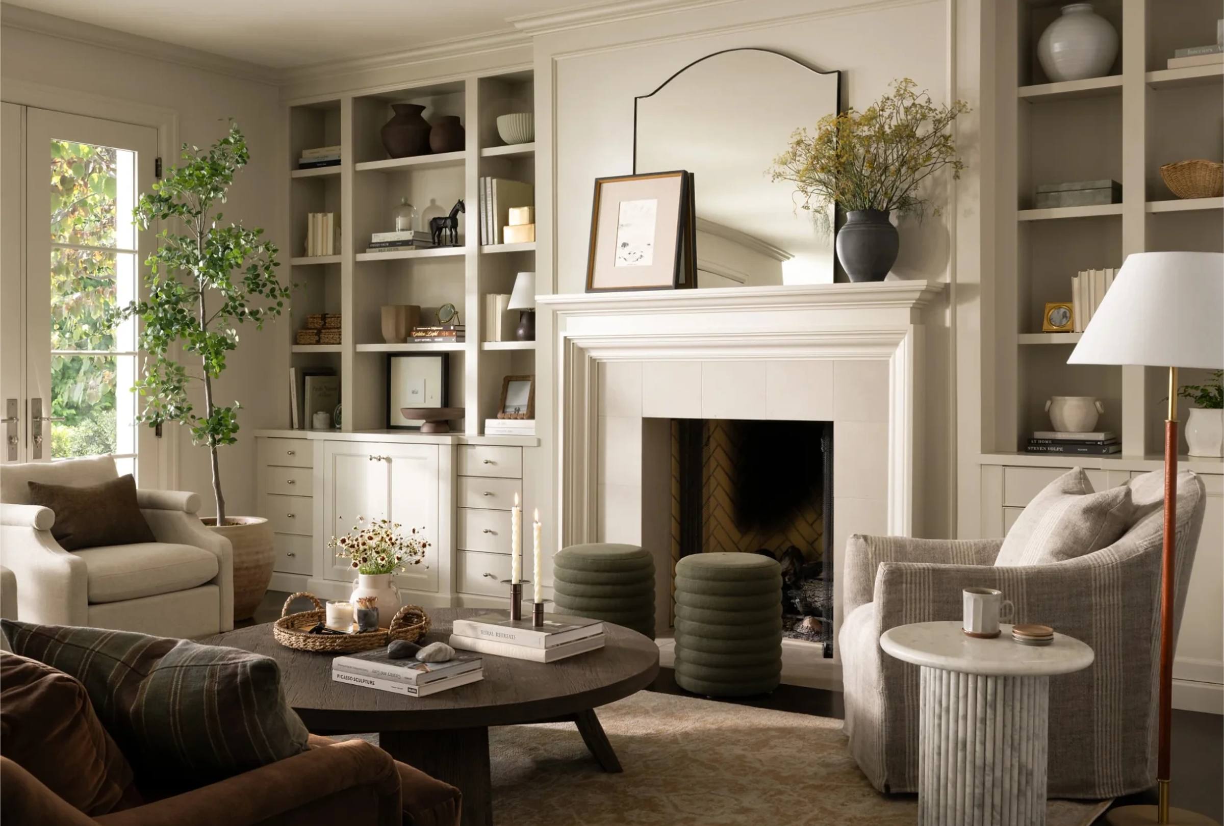 House on Maple living room