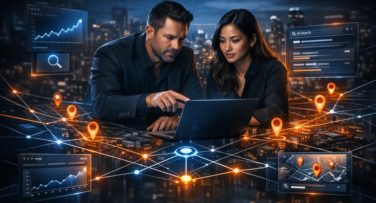 Internal Linking for AI Search and Local SEO - SEO strategy visual by Jason Suli Digital Marketing