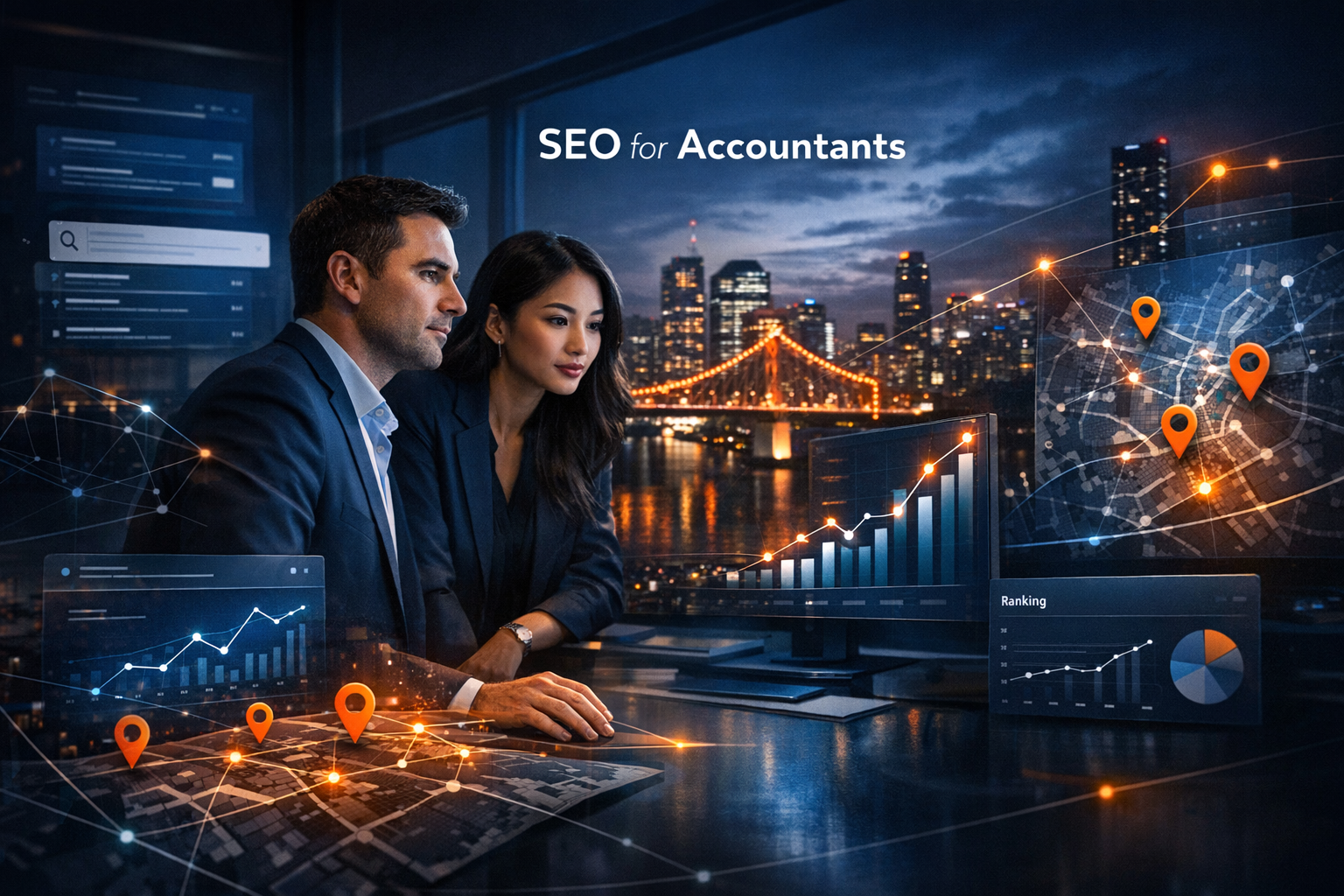 SEO for Accountants: How to Generate More Local Clients - SEO strategy visual by Jason Suli Digital Marketing