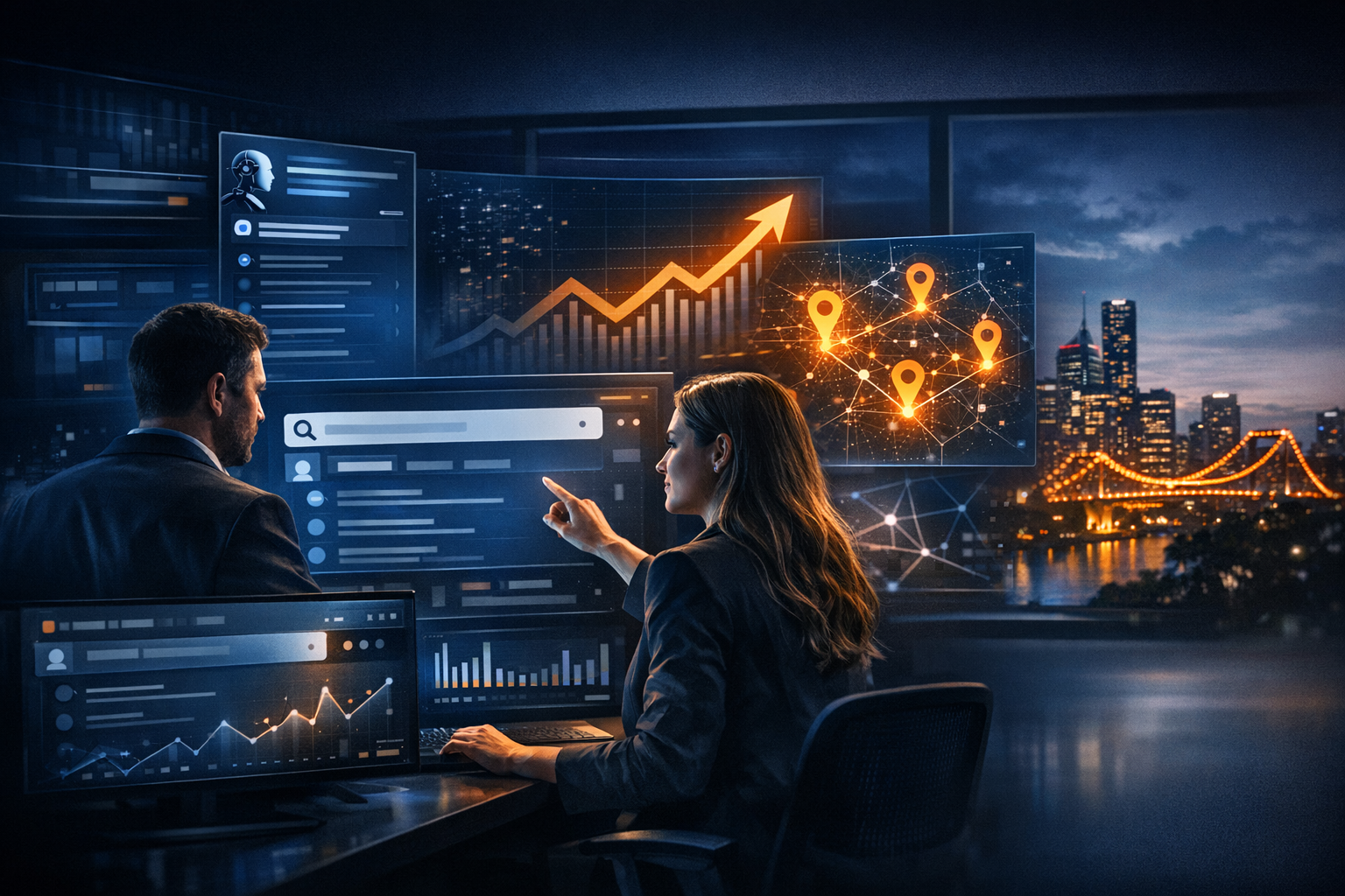 How AI Search Changes the Customer Journey for Local Businesses - SEO strategy visual by Jason Suli Digital Marketing