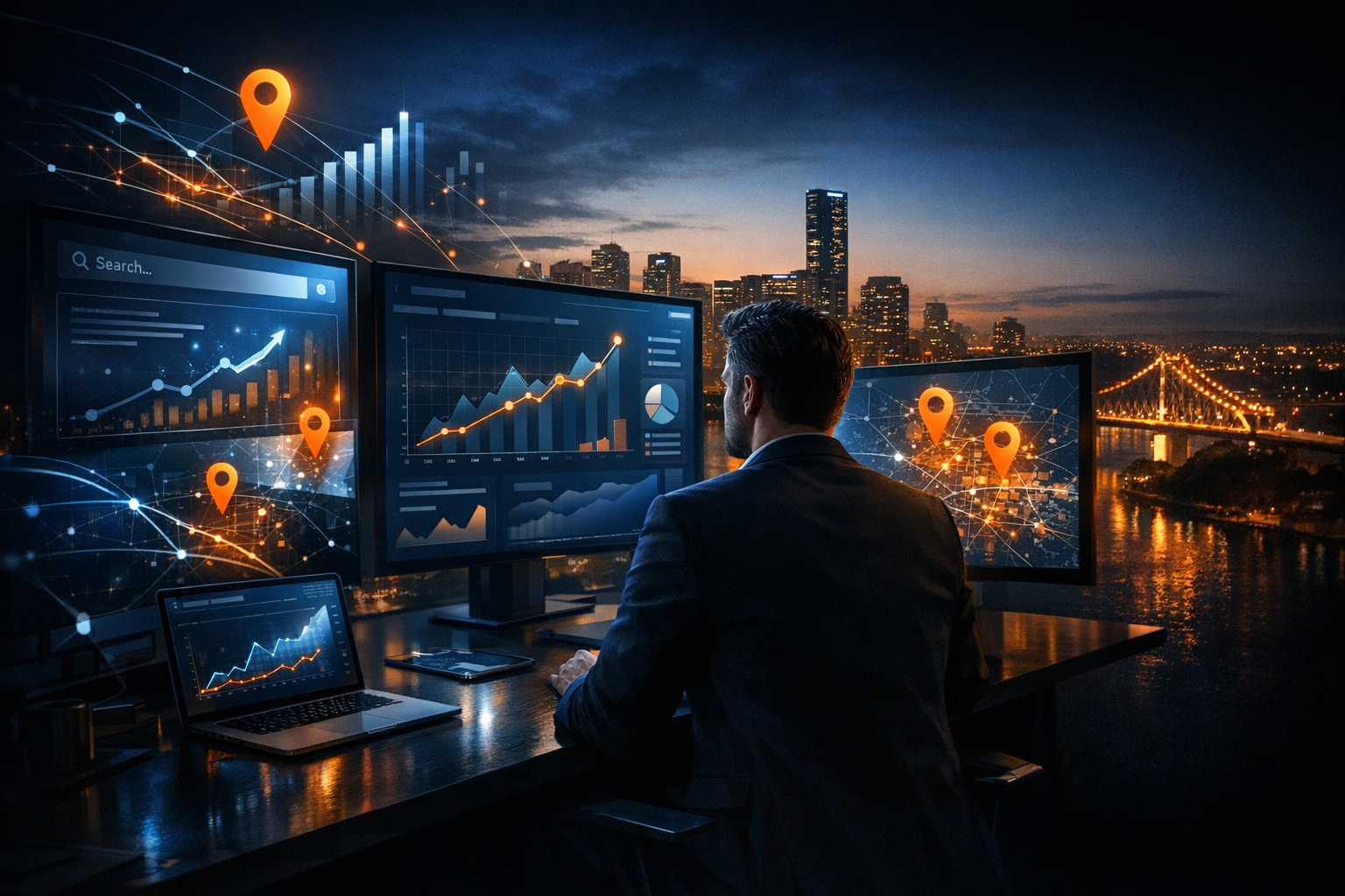What Makes a Local Service Page Convert? - SEO strategy visual by Jason Suli Digital Marketing
