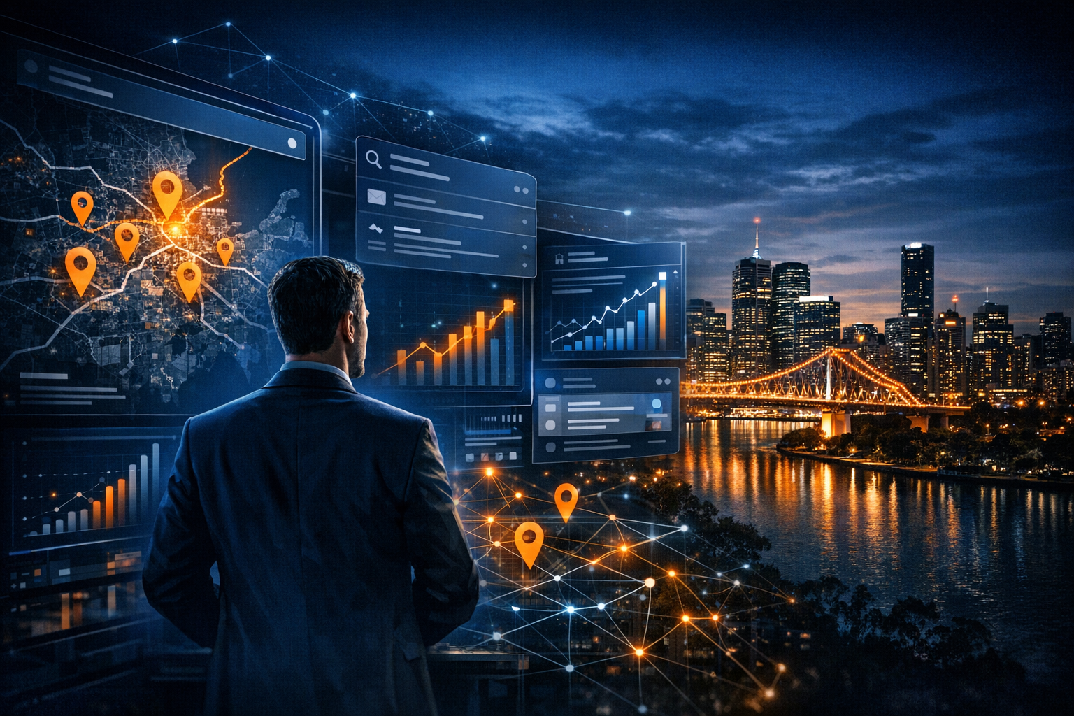 Why Some Brisbane Businesses Dominate Google Maps - SEO strategy visual by Jason Suli Digital Marketing