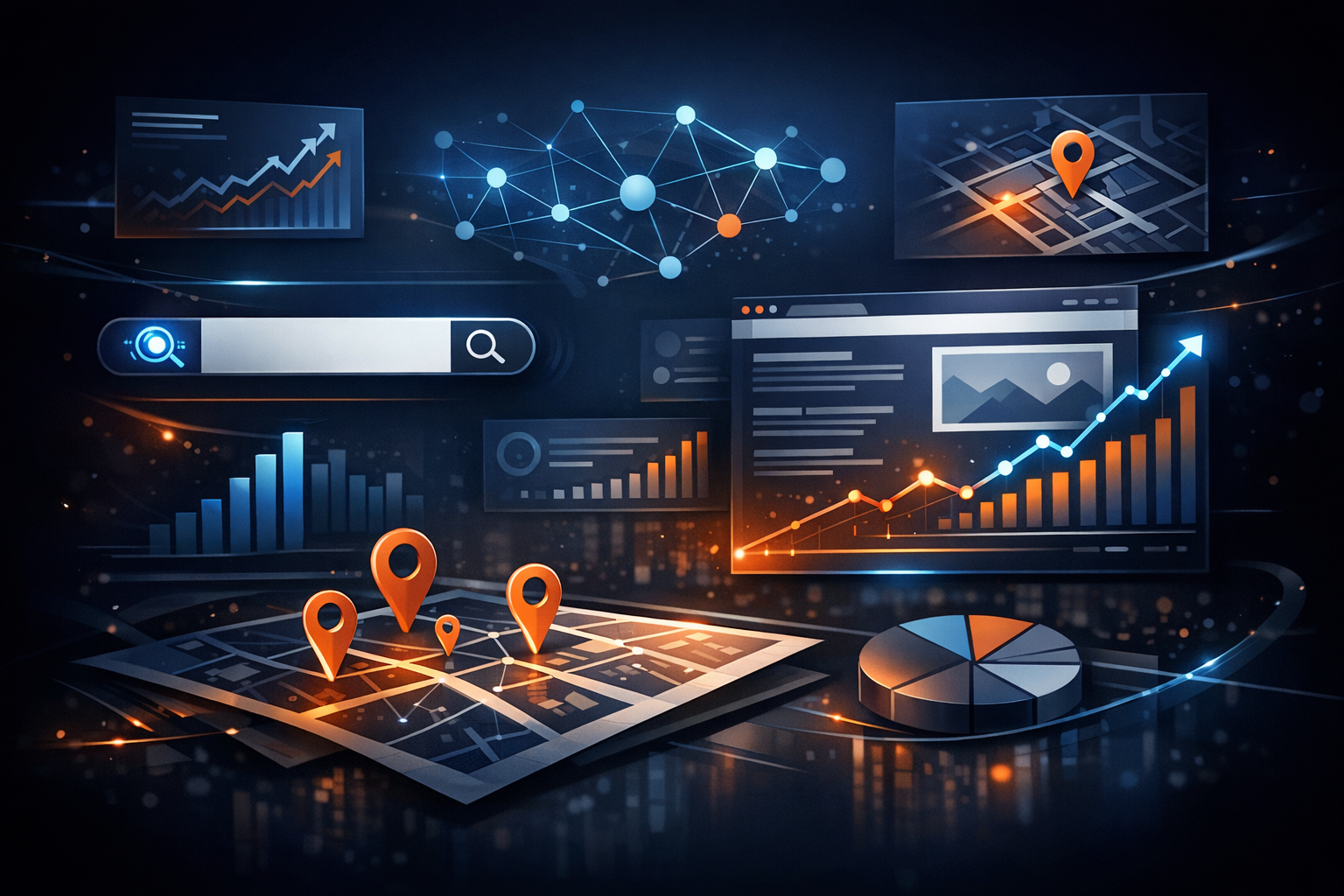 How Website Content Helps Your Google Business Profile Rank - SEO strategy visual by Jason Suli Digital Marketing