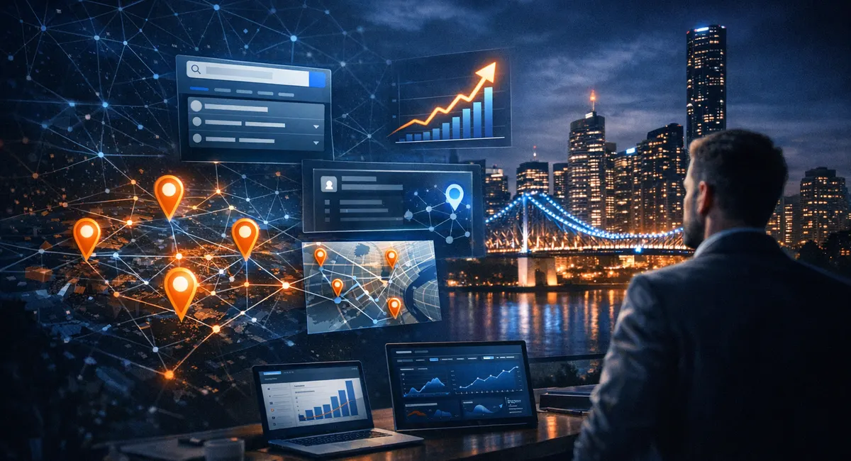 How to Build a Topical Authority Cluster for Local SEO - SEO strategy visual by Jason Suli Digital Marketing