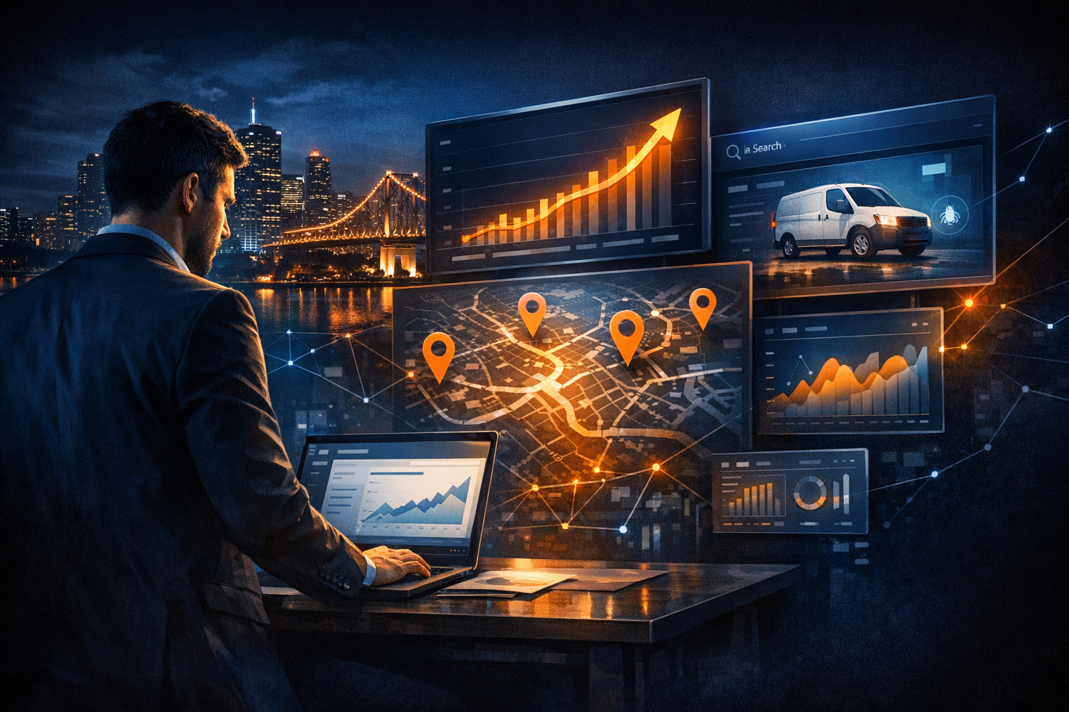 SEO for Pest Control Companies: A Local Lead Generation Strategy - SEO strategy visual by Jason Suli Digital Marketing