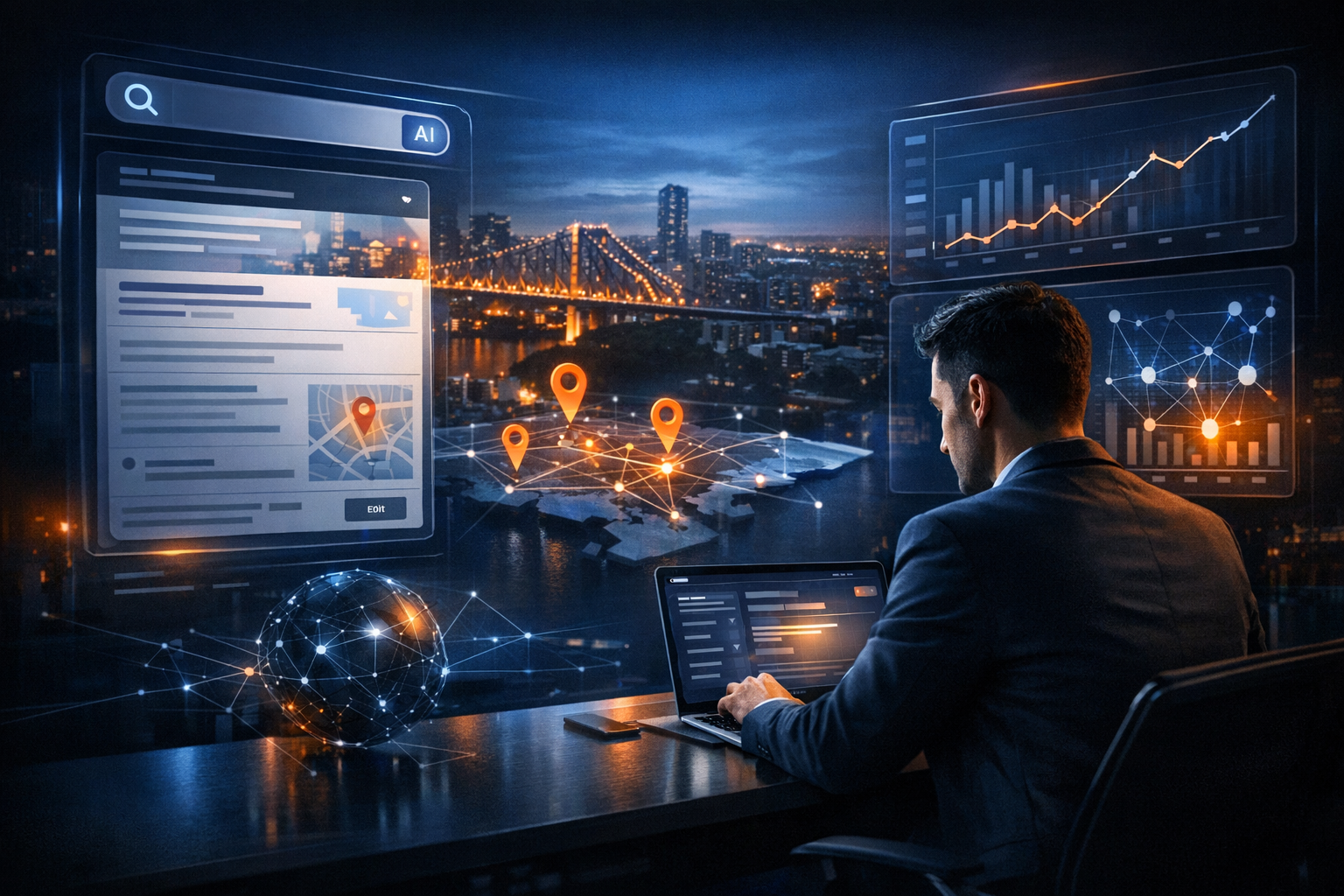 How to Correct Wrong Information About Your Business in AI Search - SEO strategy visual by Jason Suli Digital Marketing