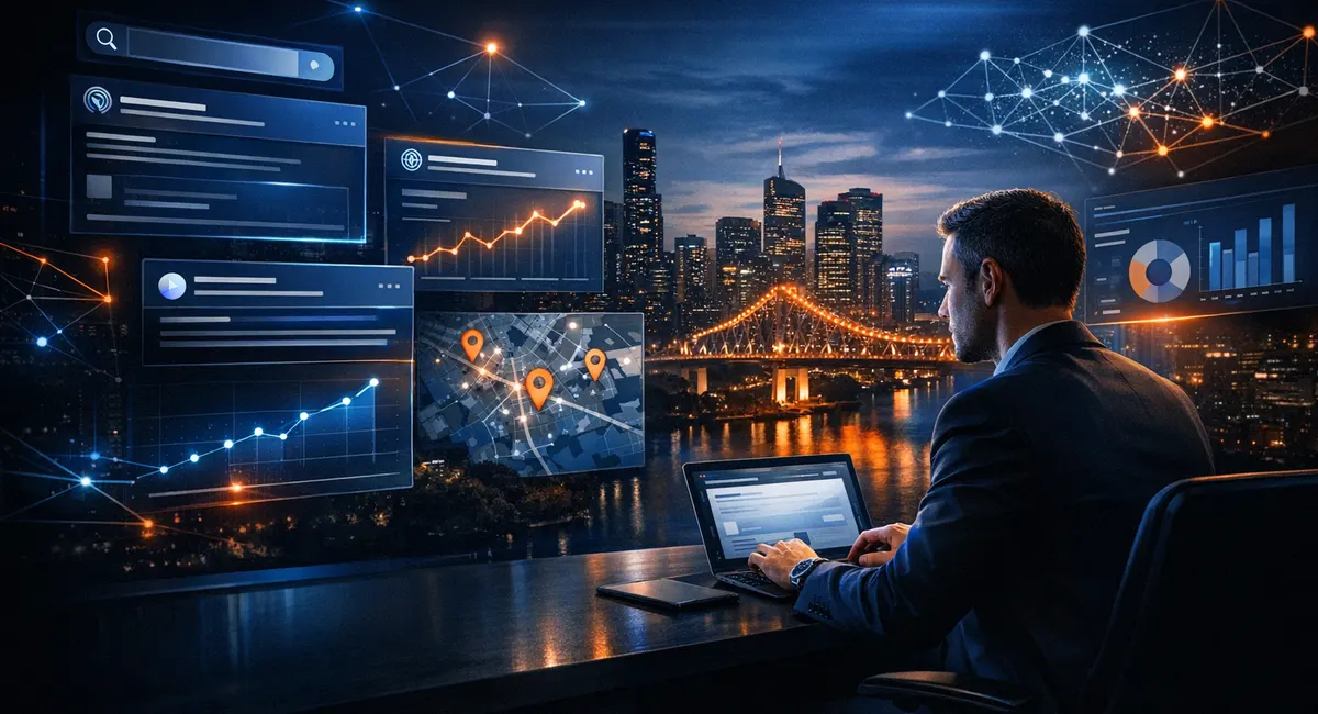 How to Make Your Business More Visible in ChatGPT, Gemini and Google AI Results - SEO strategy visual by Jason Suli Digital Marketing