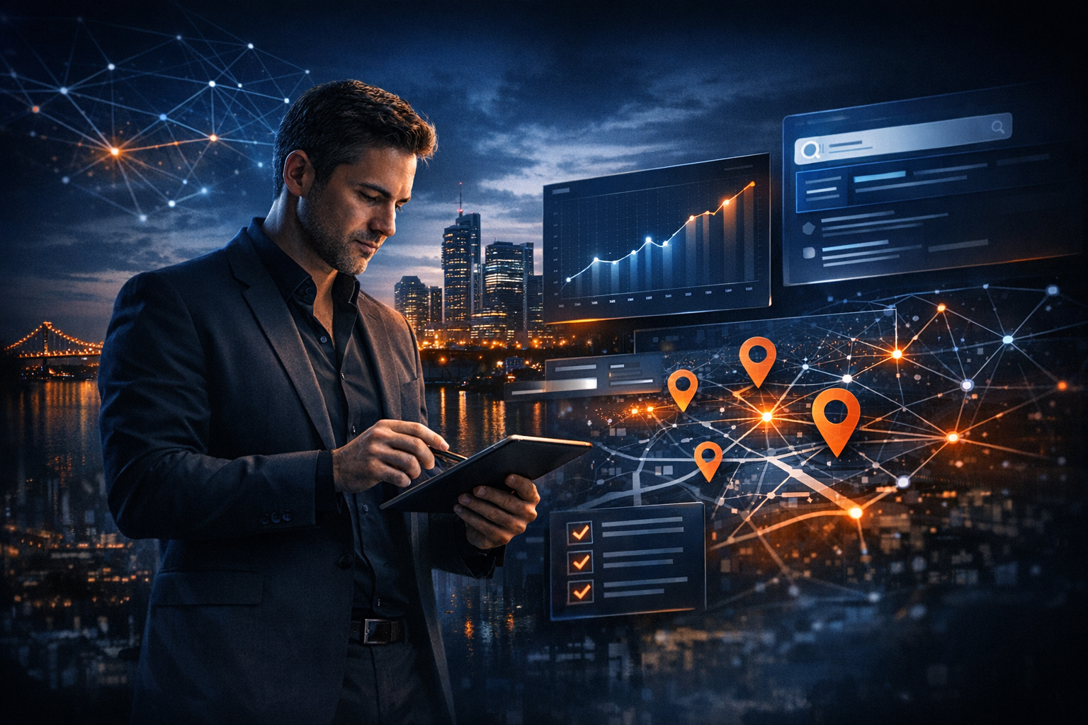 The Complete Local Business Marketing Checklist - SEO strategy visual by Jason Suli Digital Marketing