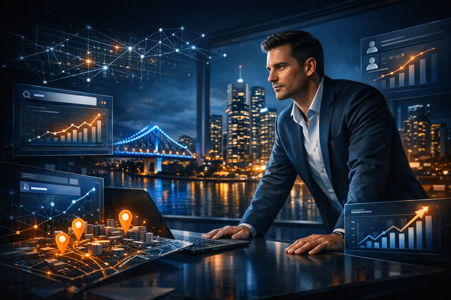 Best SEO Strategies for Brisbane CBD Businesses - SEO strategy visual by Jason Suli Digital Marketing