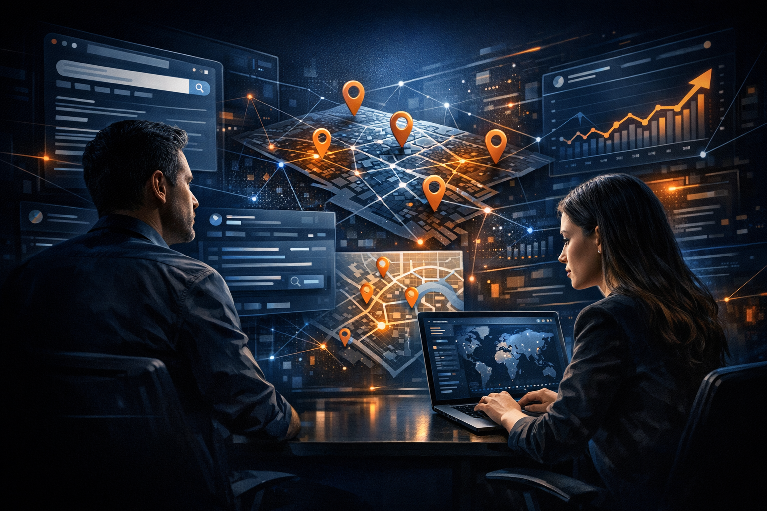 Local SEO for Multi-Location Businesses: How to Scale Without Duplicate Content - SEO strategy visual by Jason Suli Digital Marketing