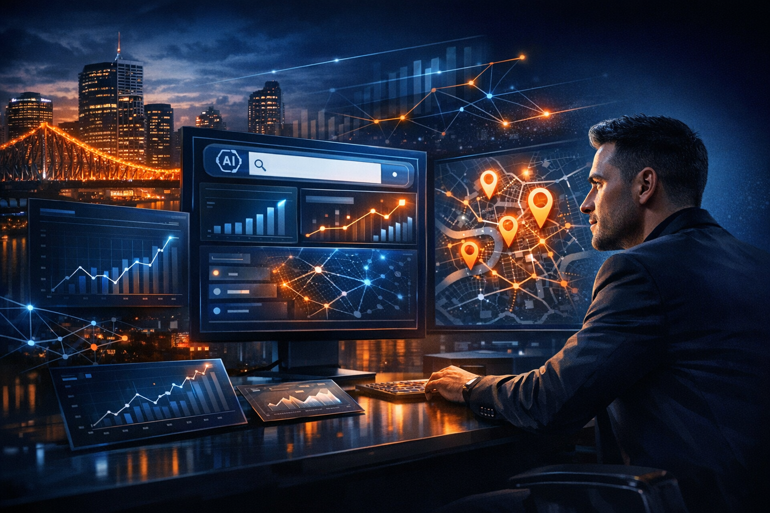How AI Search Is Changing Local Marketing - SEO strategy visual by Jason Suli Digital Marketing