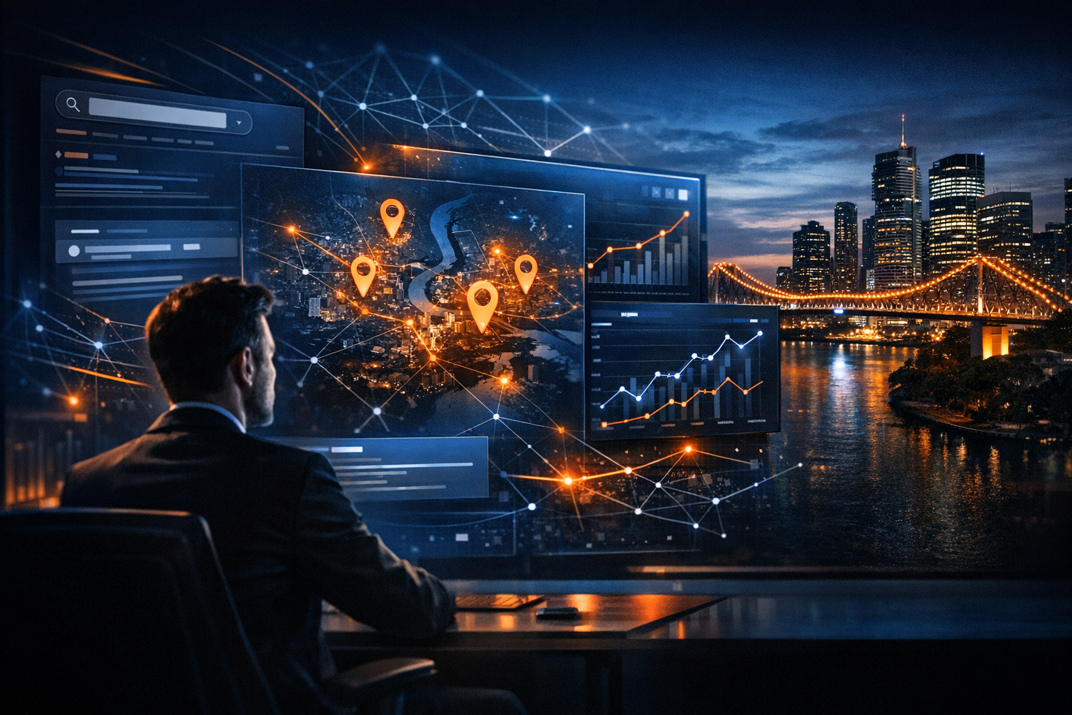 AI SEO Brisbane: How Local Businesses Can Prepare for AI Search - SEO strategy visual by Jason Suli Digital Marketing
