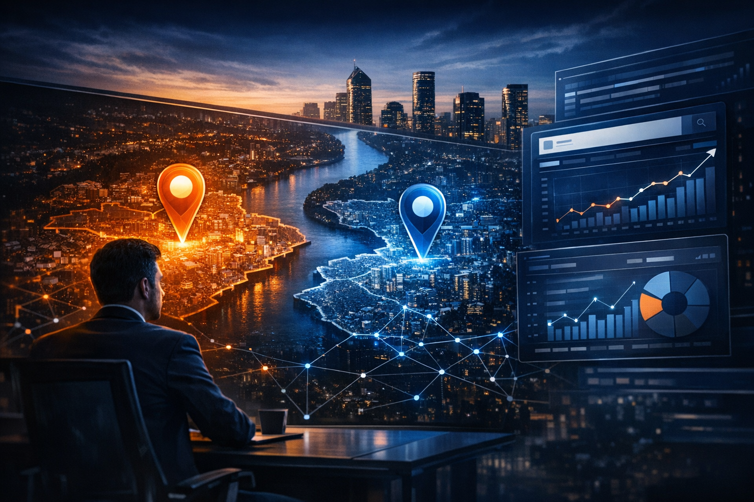 Why Your Business Ranks in One Brisbane Suburb but Not the Next - SEO strategy visual by Jason Suli Digital Marketing
