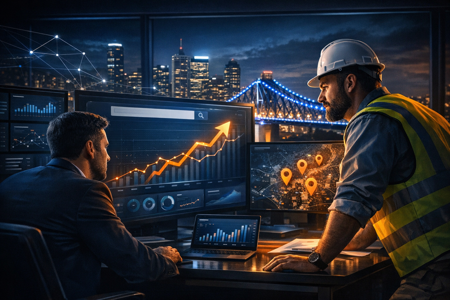 SEO for Builders: How to Rank for High-Value Local Projects - SEO strategy visual by Jason Suli Digital Marketing