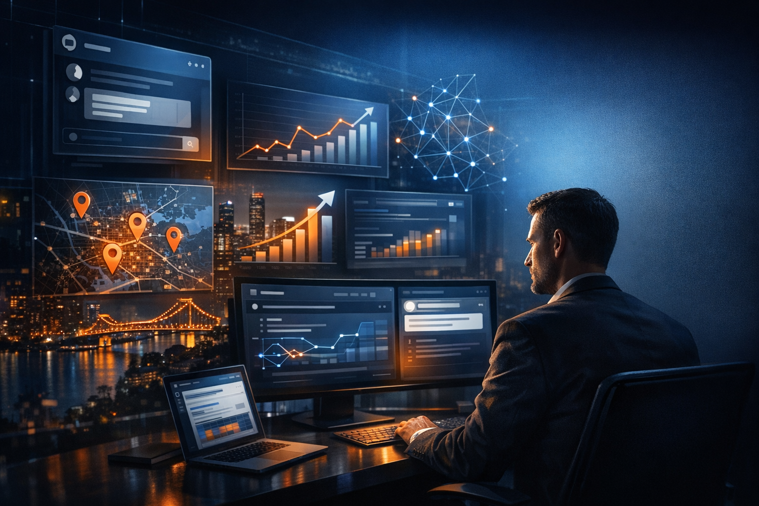 How to Optimise Service Pages for AI Answers and Organic Search - SEO strategy visual by Jason Suli Digital Marketing