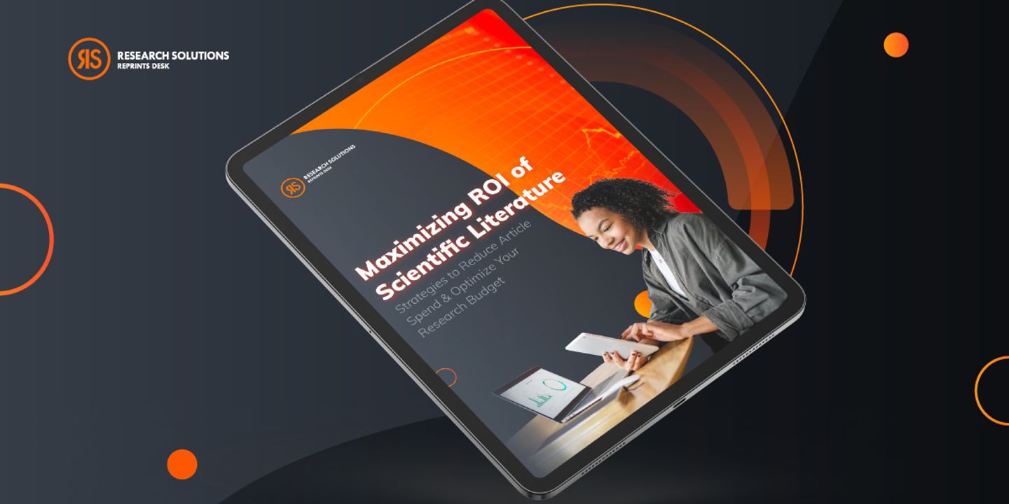 New eBook: Maximizing ROI Of Scientific Literature