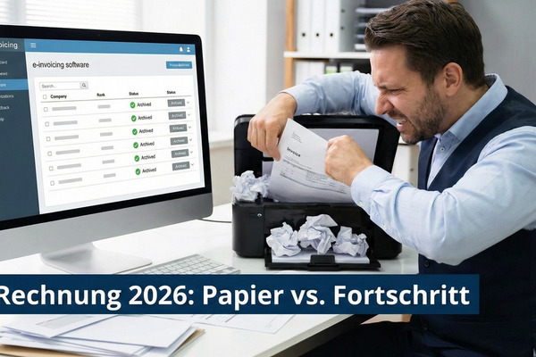 E-Rechnung & Drucker: Ein teurer Fehler