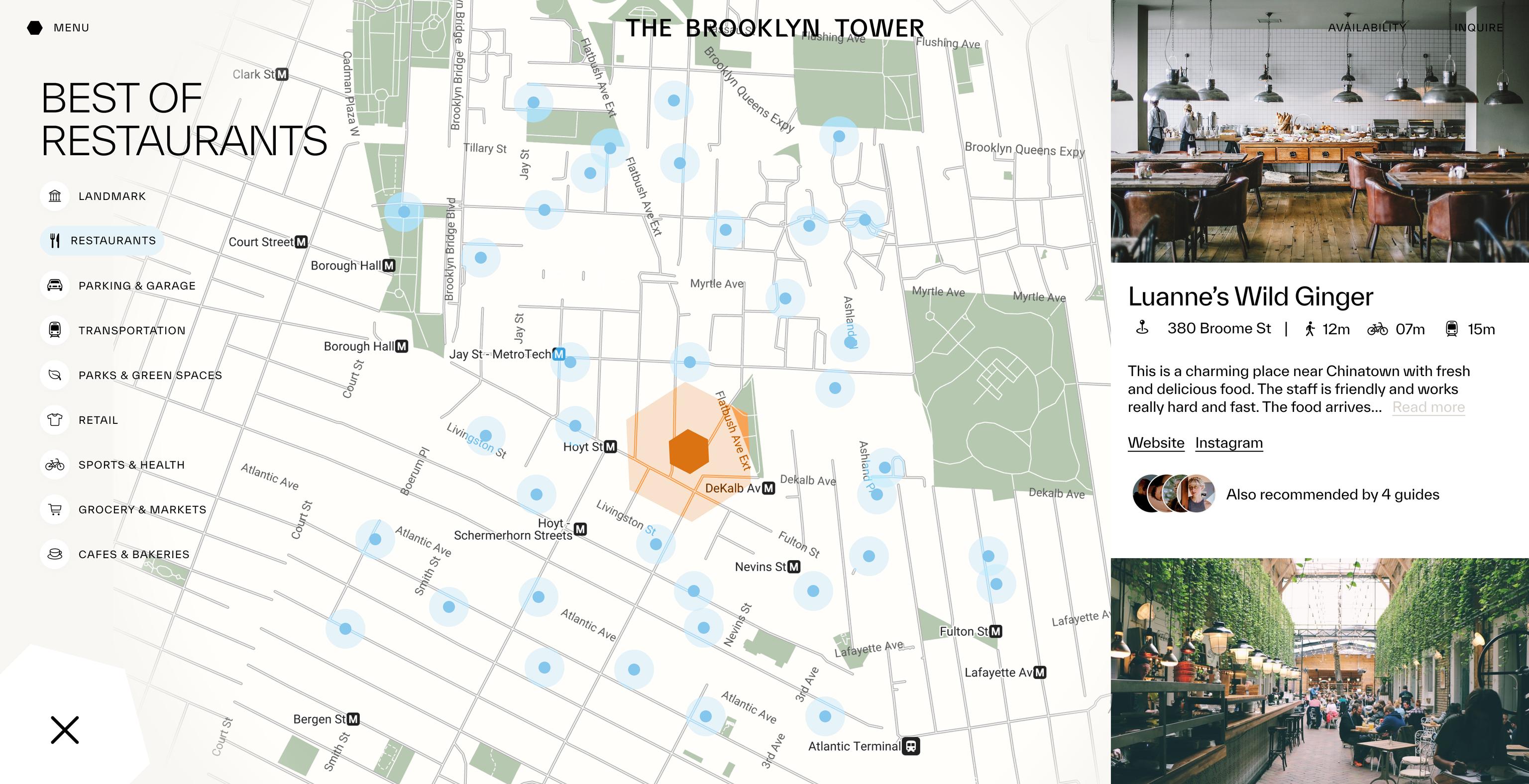 Brooklyn Tower Map Desktop