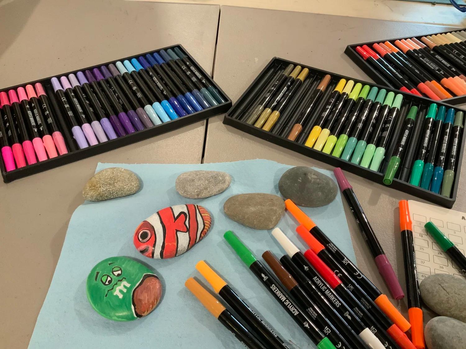 Rock Painting- Kindness rocks, fruit, flowers, Sealife - so many options!