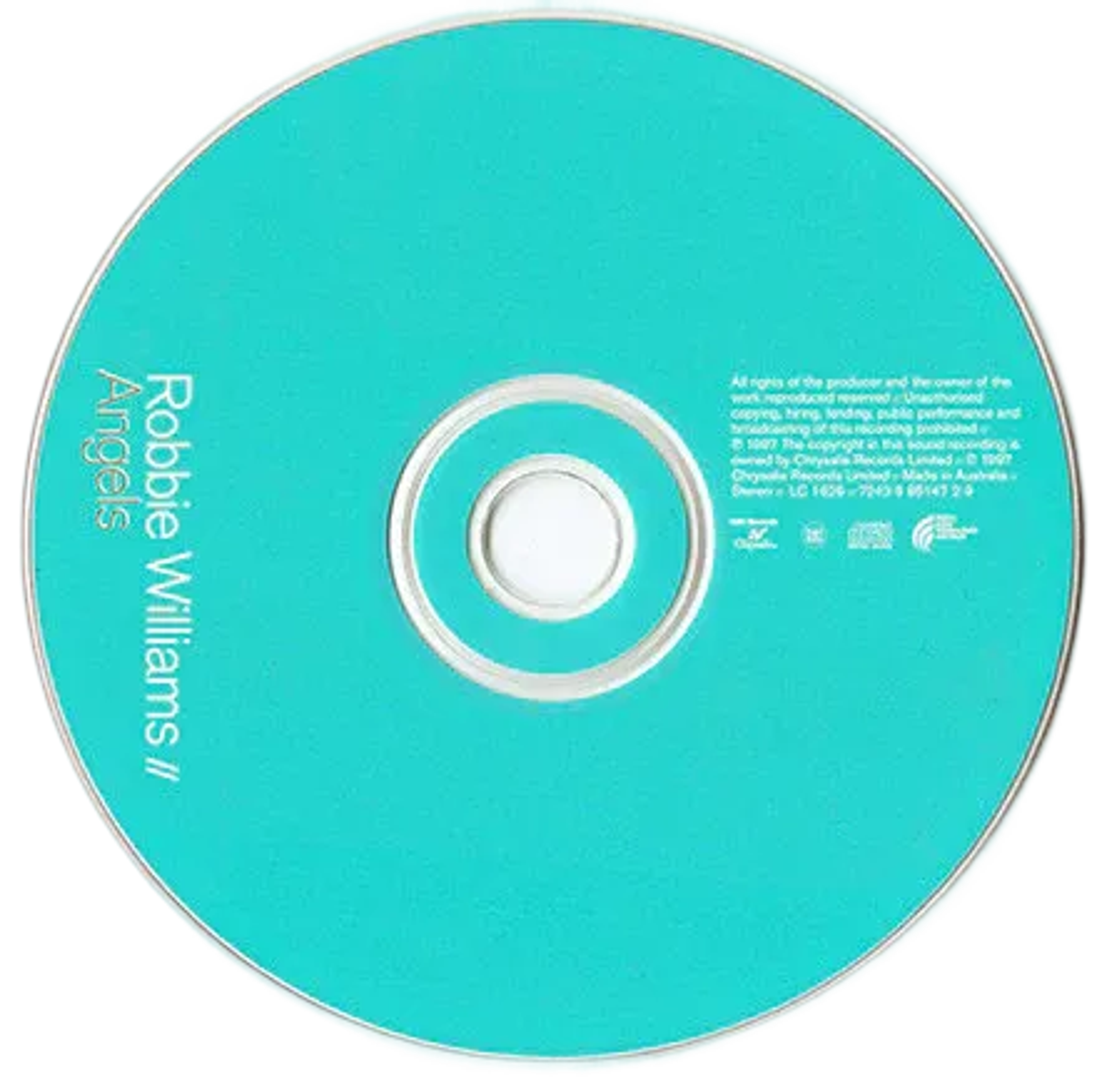 CD or Vinyl for Angels by Robbie Williams