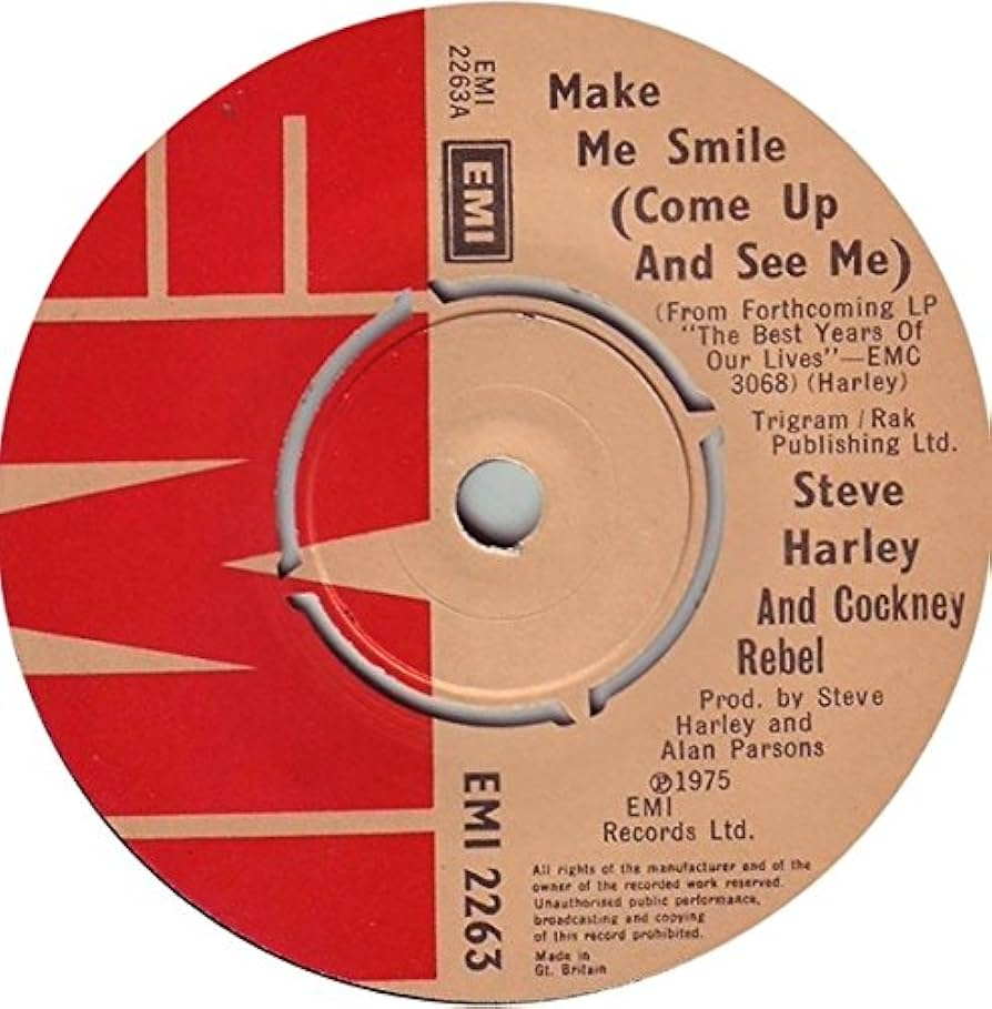 CD or Vinyl for Make Me Smile (Come Up and See Me) by Steve Harley & Cockney Rebel