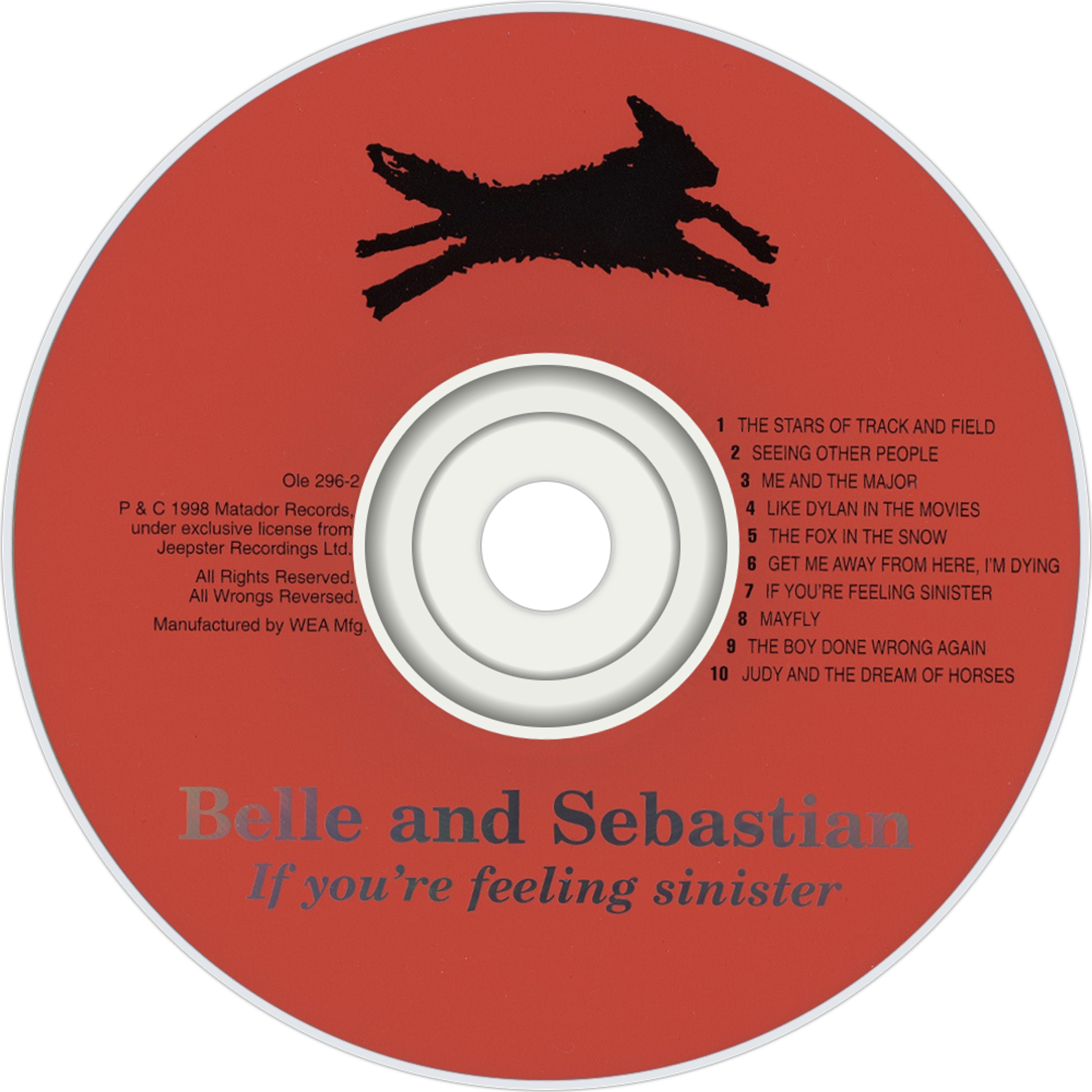 CD or Vinyl for Get Me Away From Here, i’m Dying by Belle and Sebastian