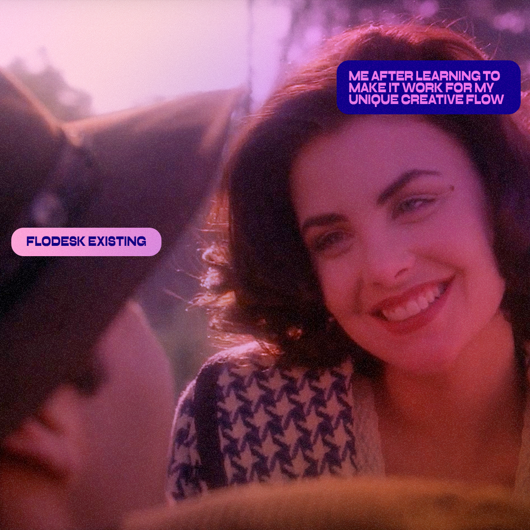 jokey gif of audrey horne from twin peaks gazing lovingly at john. Audrey you, Flodesk John!