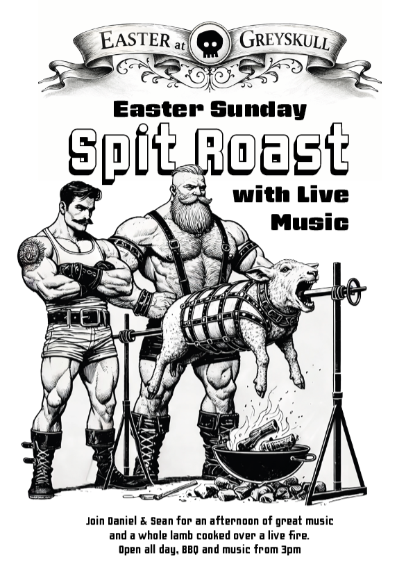 Easter Sunday Lamb Spit Roast & Live Music 