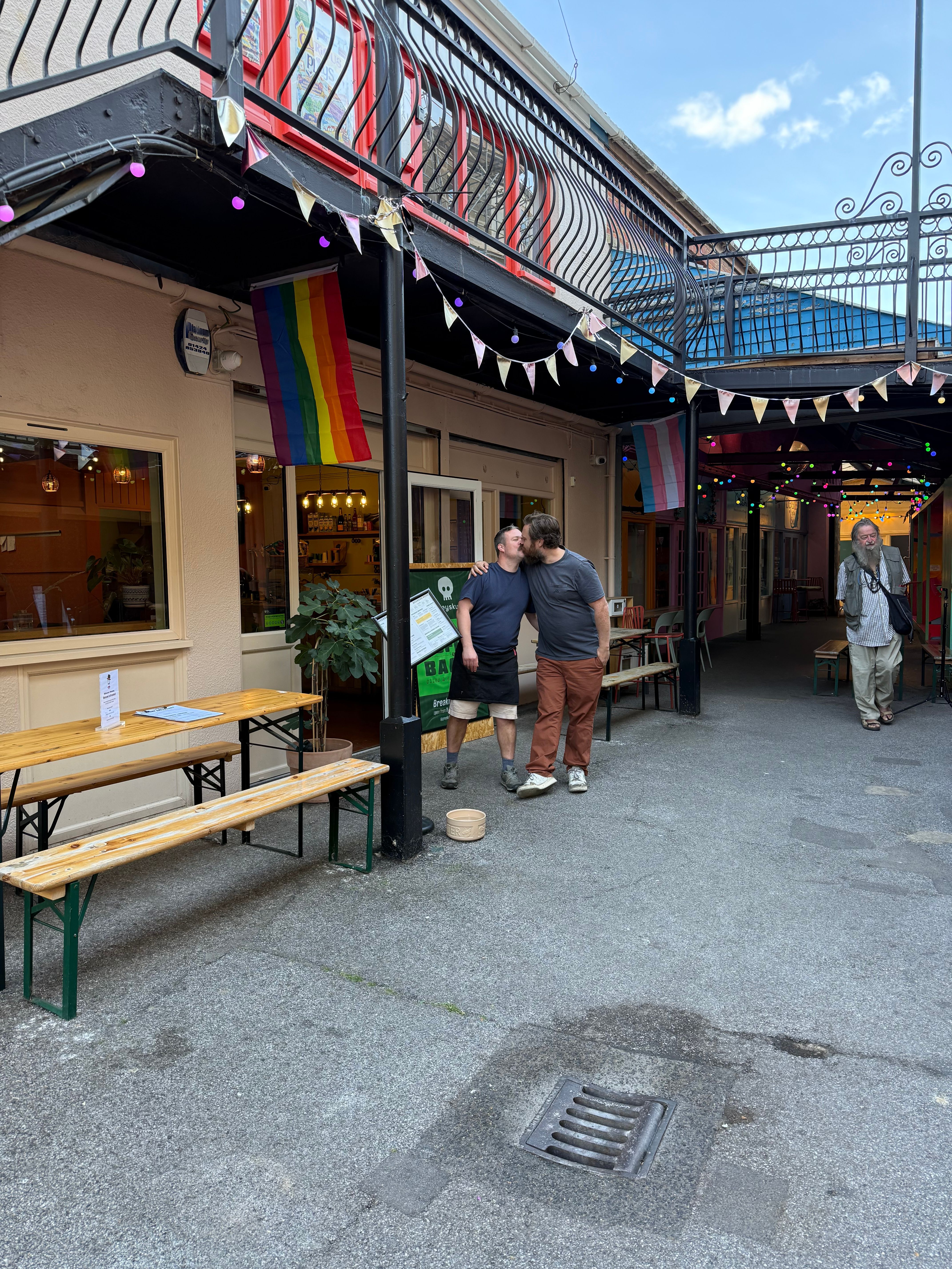Our little gay cafe