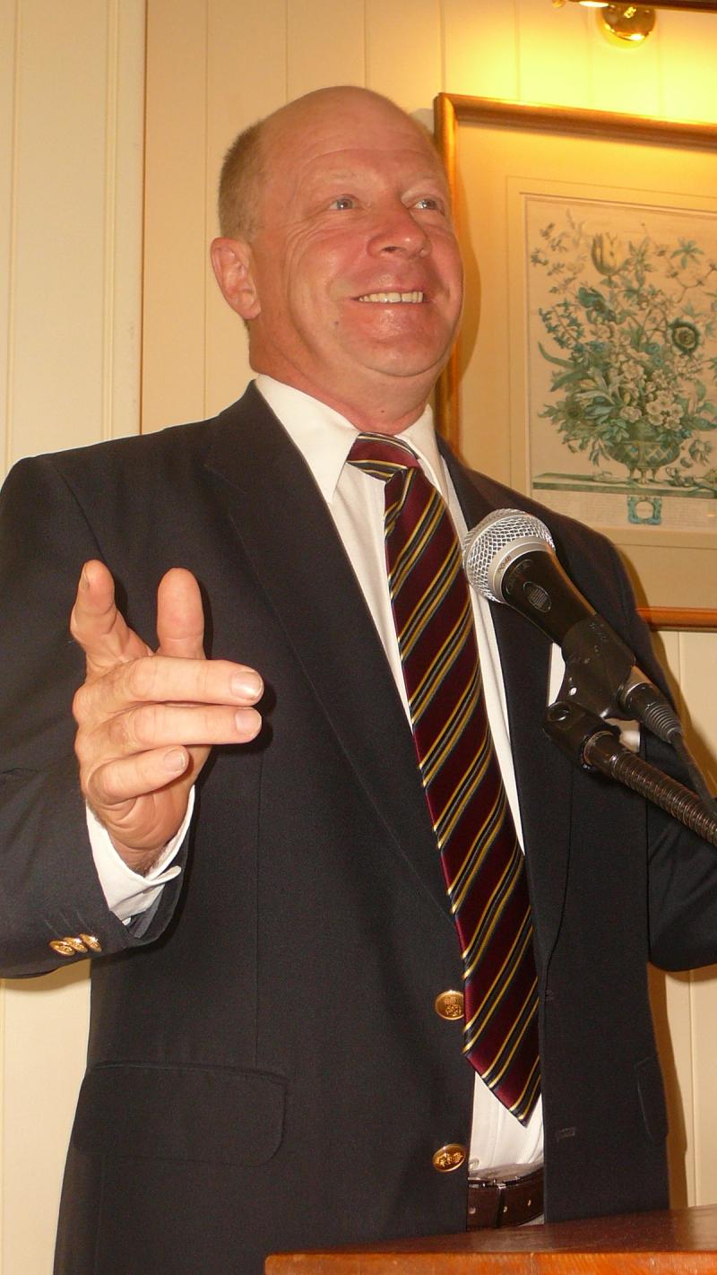 Jim Prigg — Jim Prigg in presentation mode