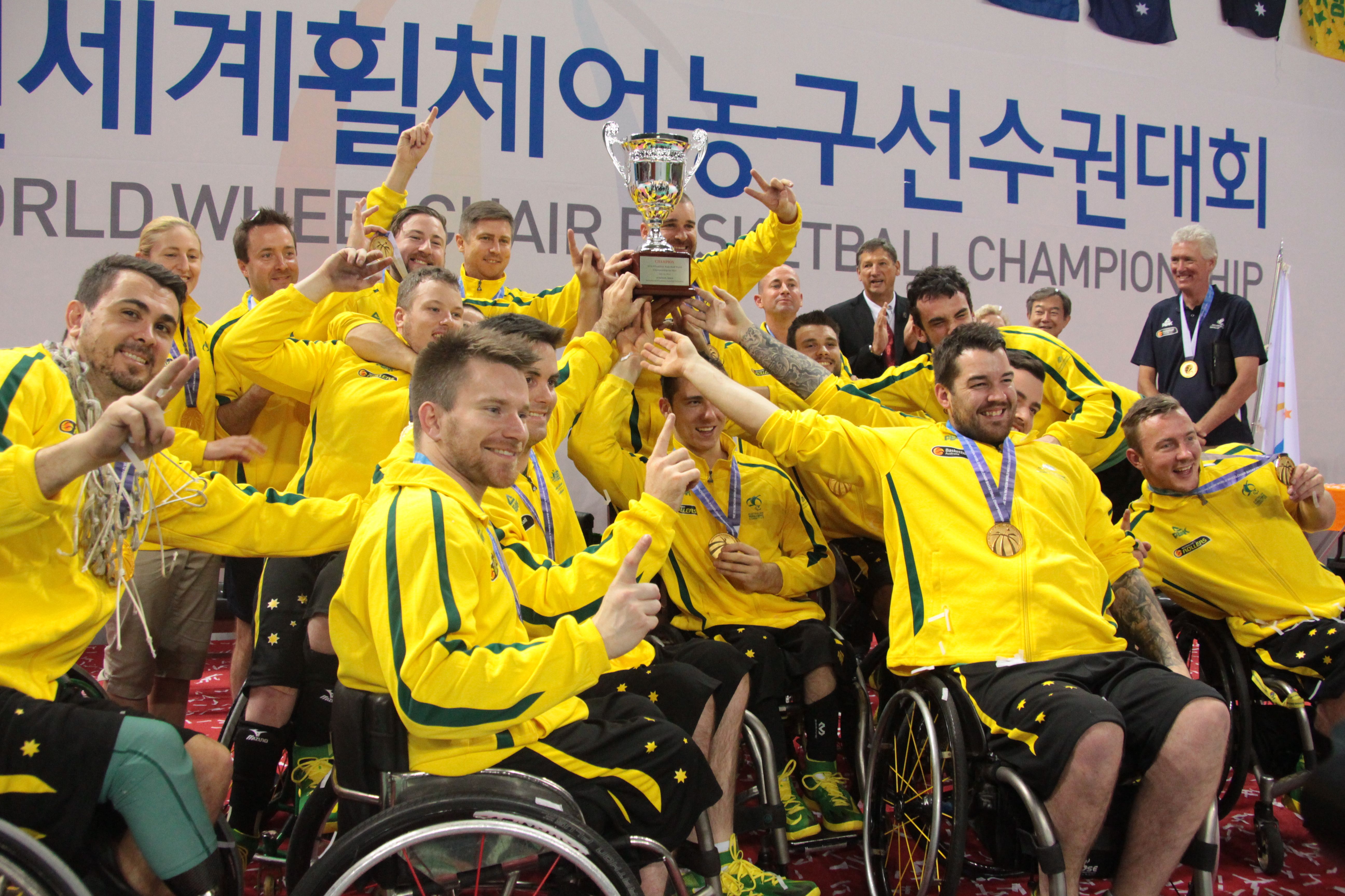 Coaching the Australian Wheelchair Basketball Rollers