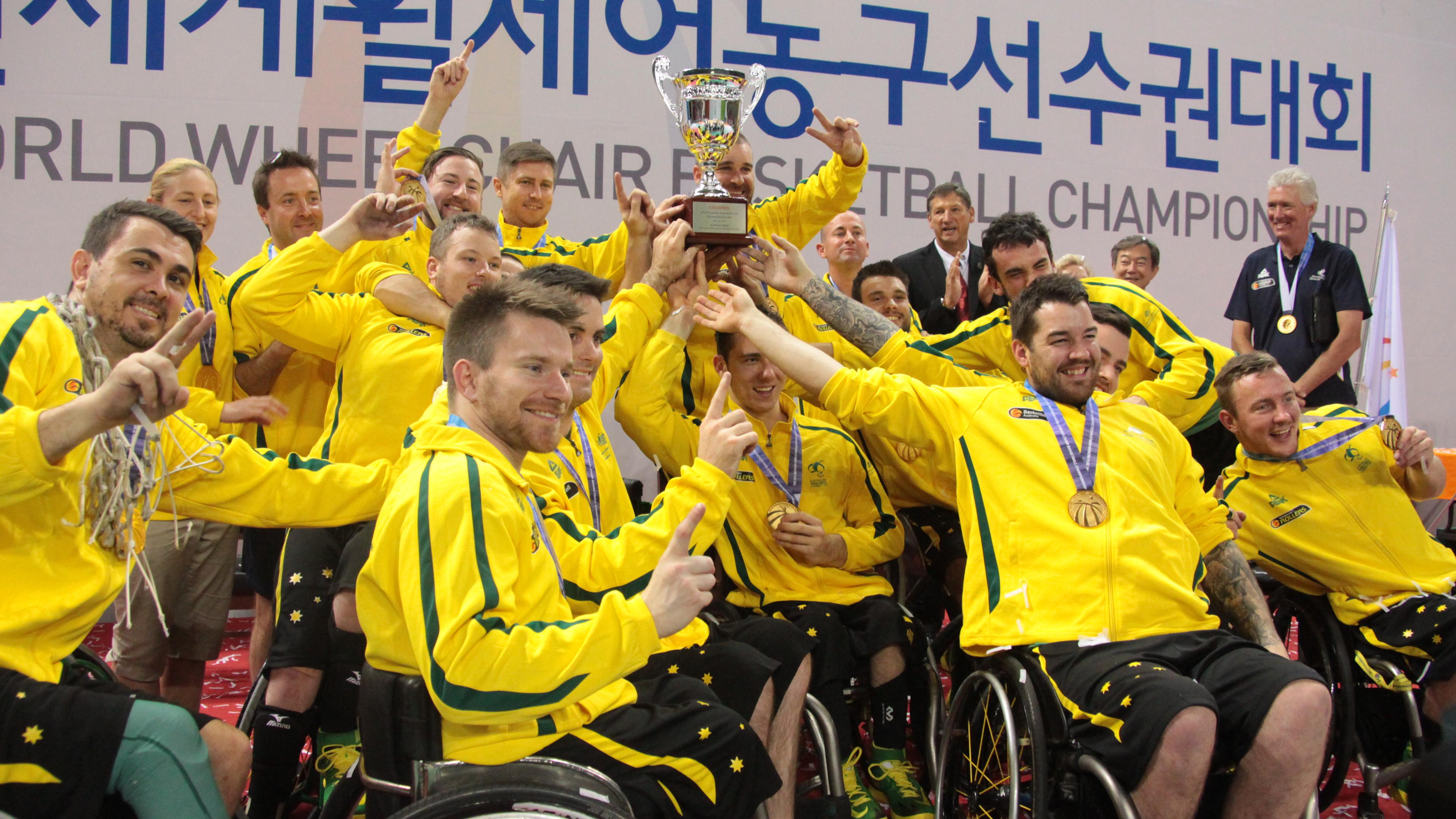 Coaching the Australian Wheelchair Basketball Rollers